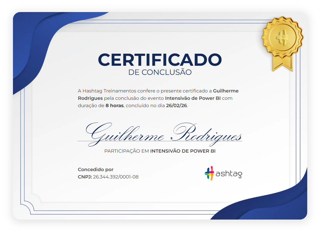 Certificado de Intensivão